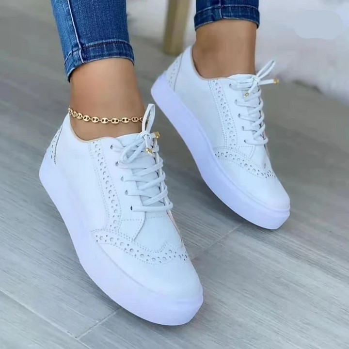 Women's Lace Up Sneaker Shoes