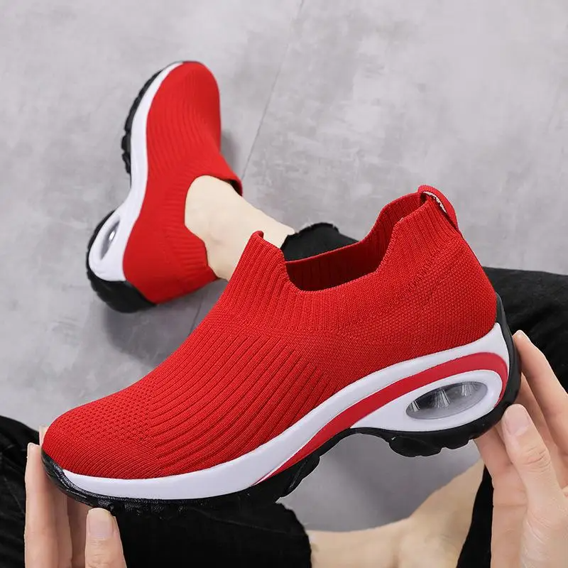 Women's Orthopedic Air Cushion Wedge Sneakers