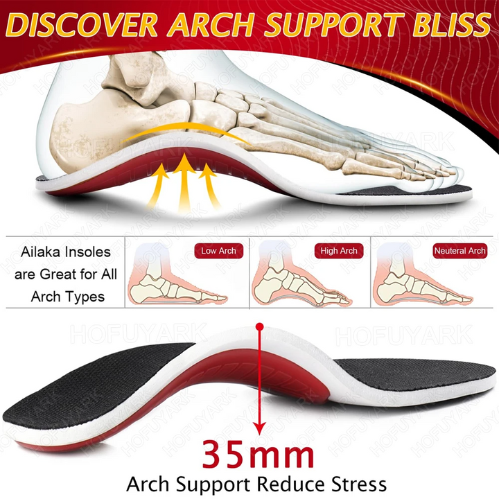 1 Pair Orthopedic Insoles