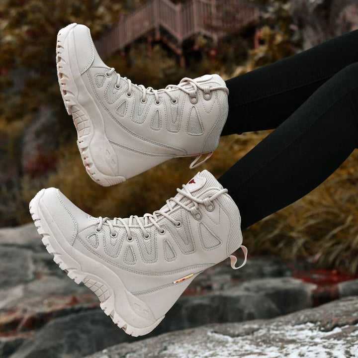 Waterproof Thermal Snow Hiking Lace Up Outdoor Boots