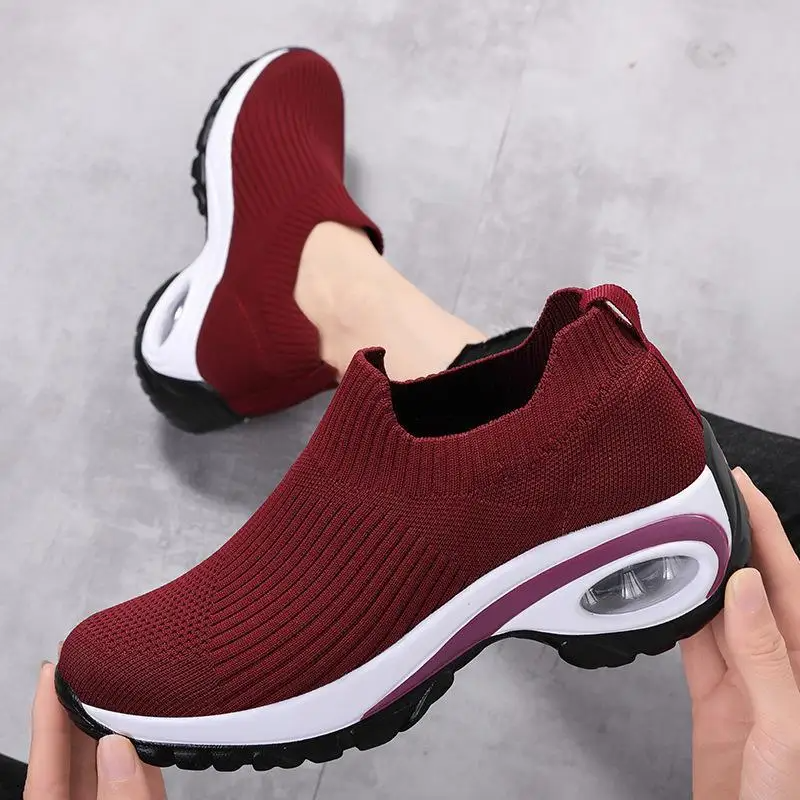 Women's Orthopedic Air Cushion Wedge Sneakers