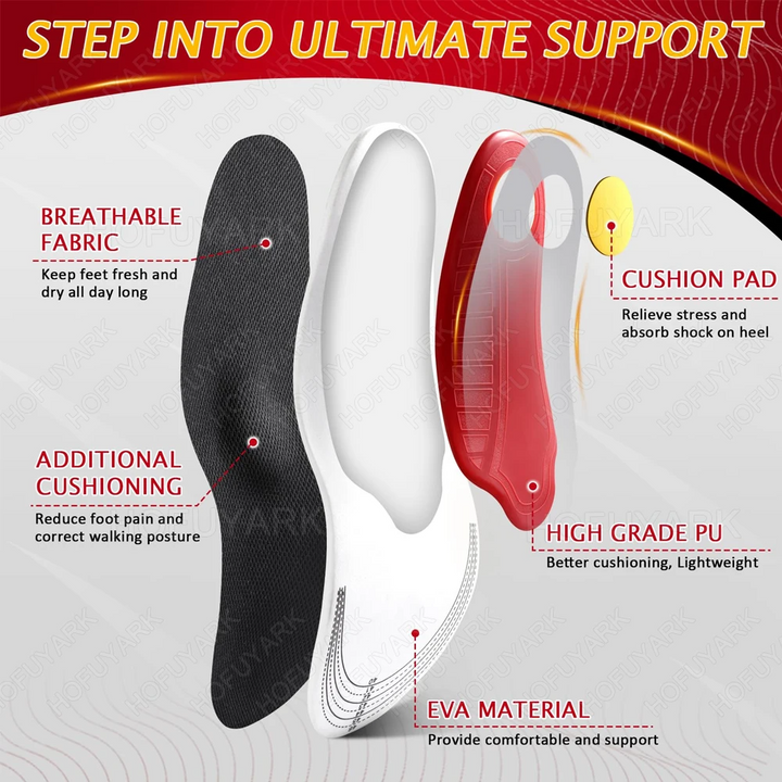 1 Pair Orthopedic Insoles