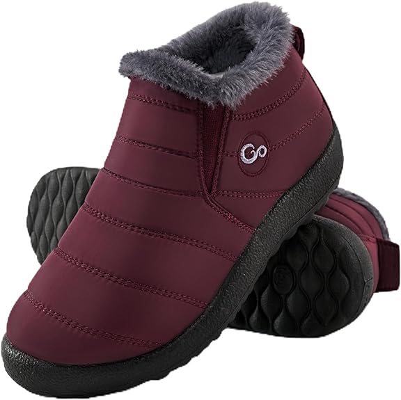 Anti-skid Windproof Slip On Ankle Boots