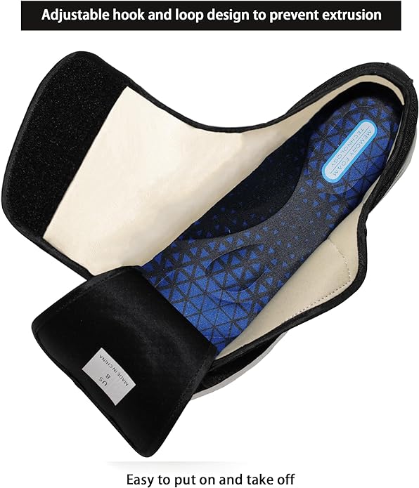 Orthopedic Air Cushion Walking Wide Velcro Shoes