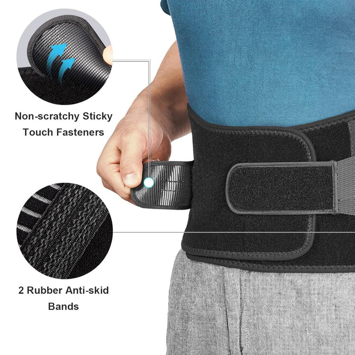 Lower Back Support Brace For Pain Relief