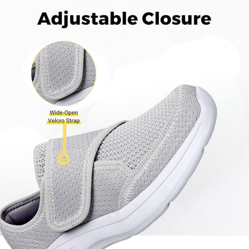 Orthopedic Wide Adjusting Velcro Shoes