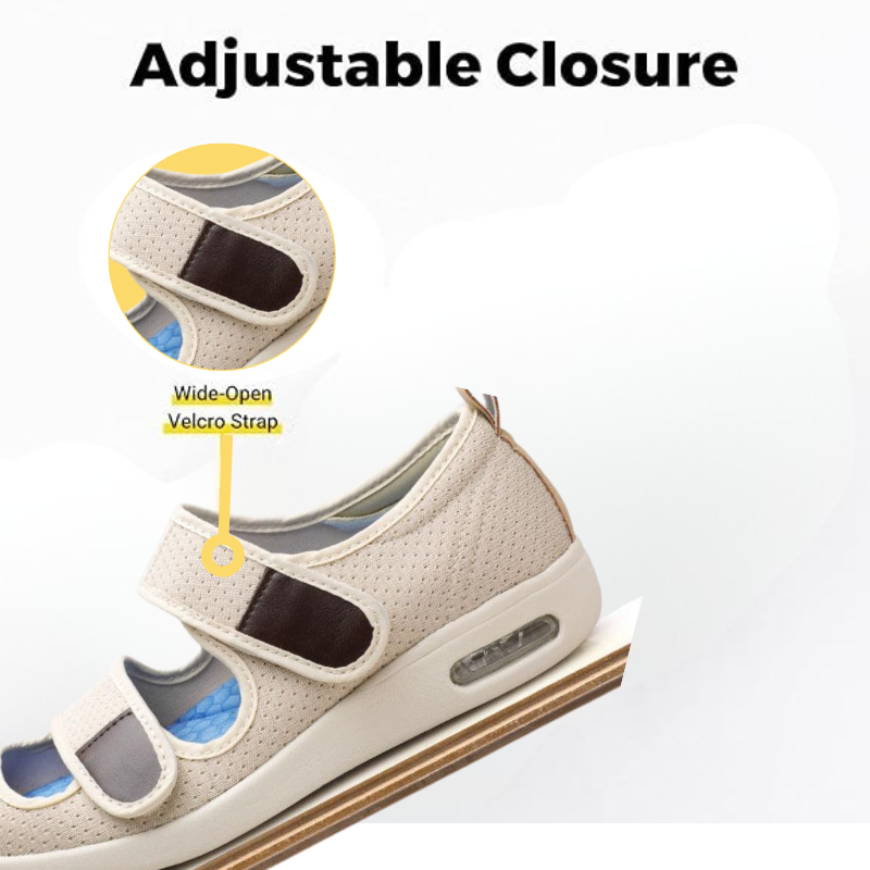 Orthopedic Air Cushion Wide Elderly Shoes