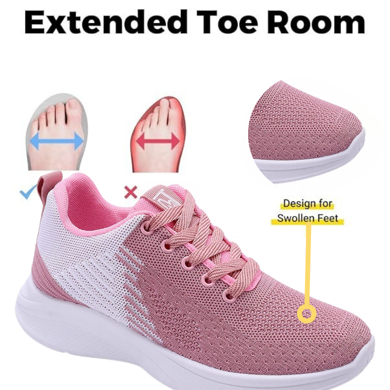 Mesh Orthopedic Walking Sneaker Shoes