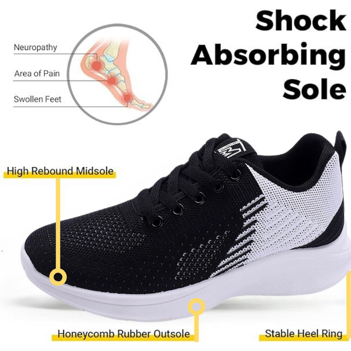 Mesh Orthopedic Walking Sneaker Shoes