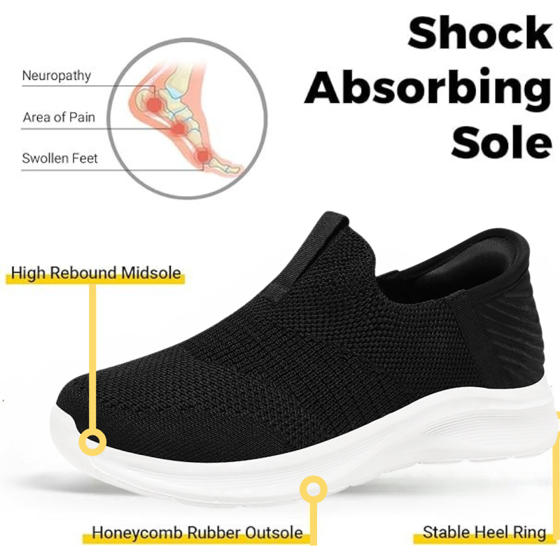 Slip on Walking Orthopedic Shoes