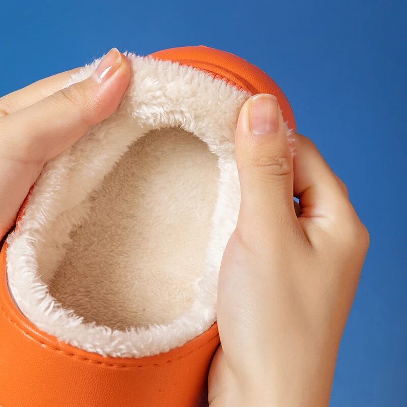 Winter Soft Plush Indoor Home Slippers