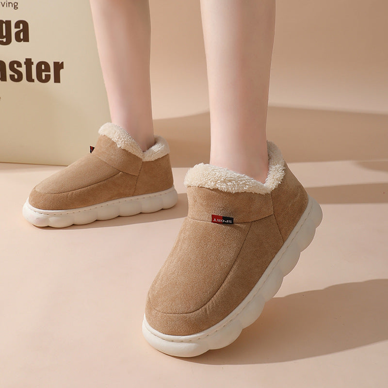 Winter Women Plush Padded Slippers