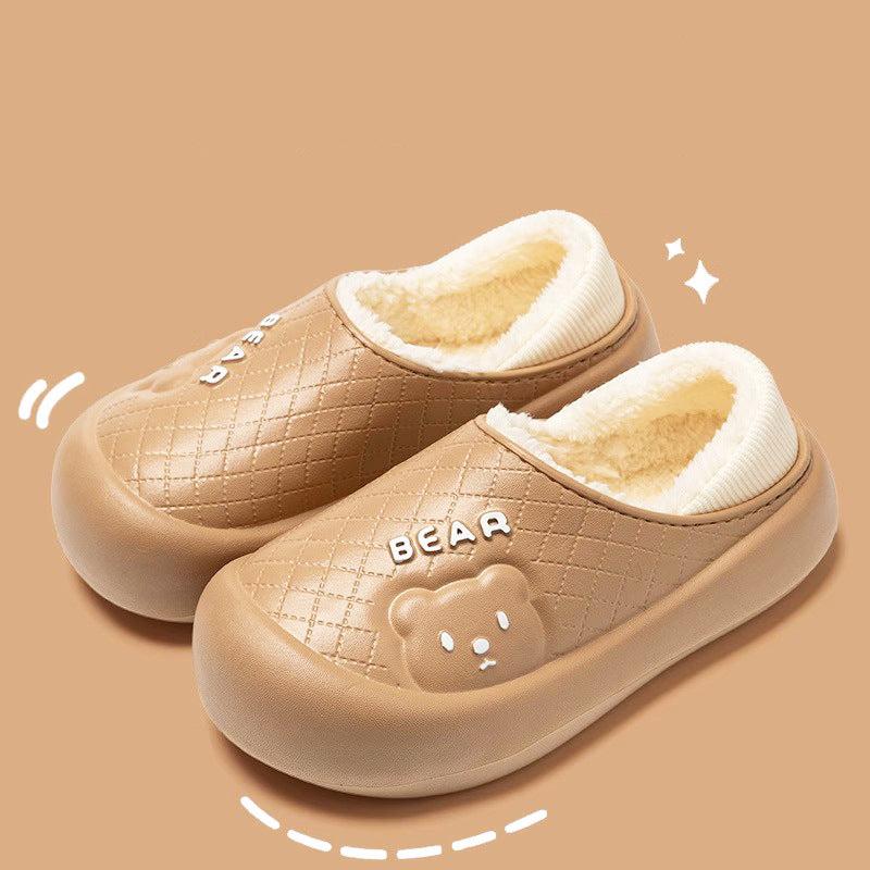 Winter Soft Plush Home Slippers