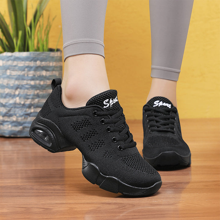 Women's Lace up Air Cushion Sneaker Shoe