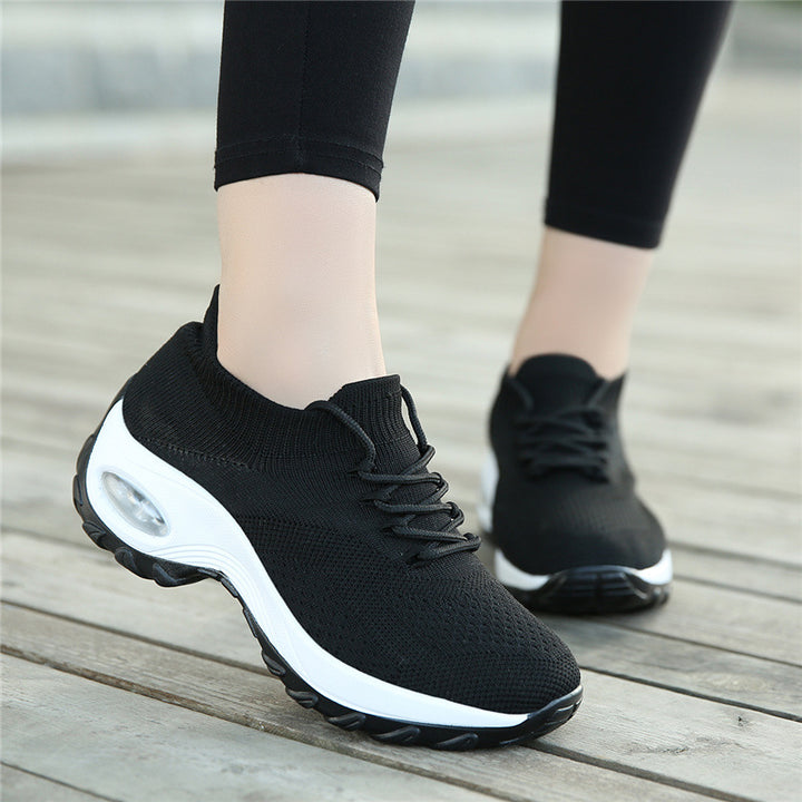 Women's Orthopedic Knit Outdoor Walking Shoes