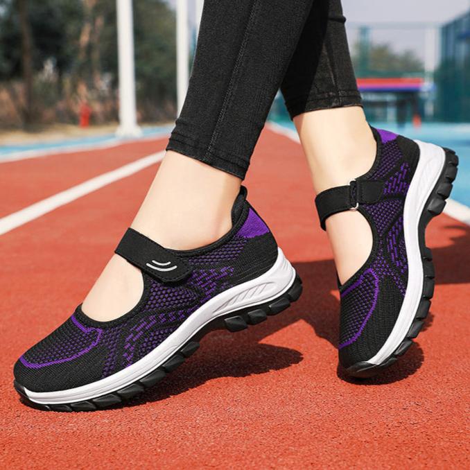 Women's Orthopedic Velcro Knit Shoes