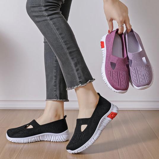 Women's Orthopedic Walking Non Slip Knit Shoes