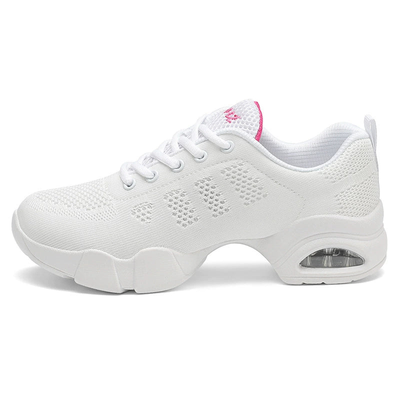 Women's Lace up Air Cushion Sneaker Shoe