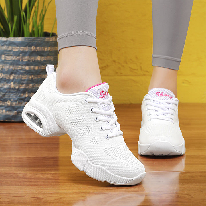 Women's Lace up Air Cushion Sneaker Shoe