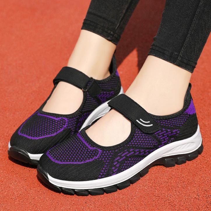 Women's Orthopedic Velcro Knit Shoes