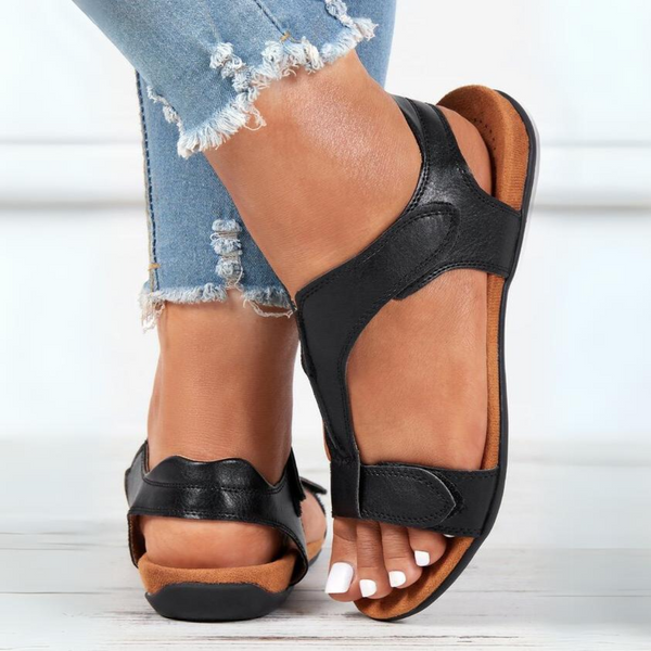 Leather Women's Adjustable Sandals