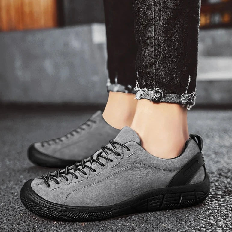 Men's Leather Walking Shoes