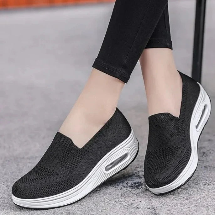 Women's Rocker Sole Slip-on Shoes