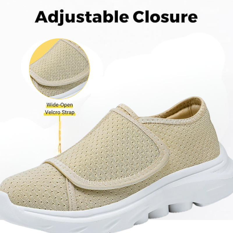 Orthopedic Wide Velcro Shoes