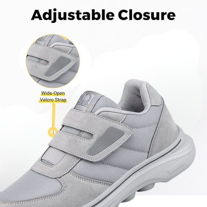 Orthopedic Hook and Loop Wide Shoes