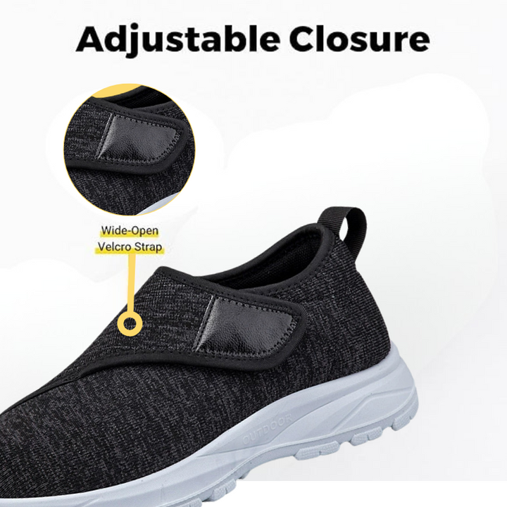 Orthopedic Wide Velcro Shoes