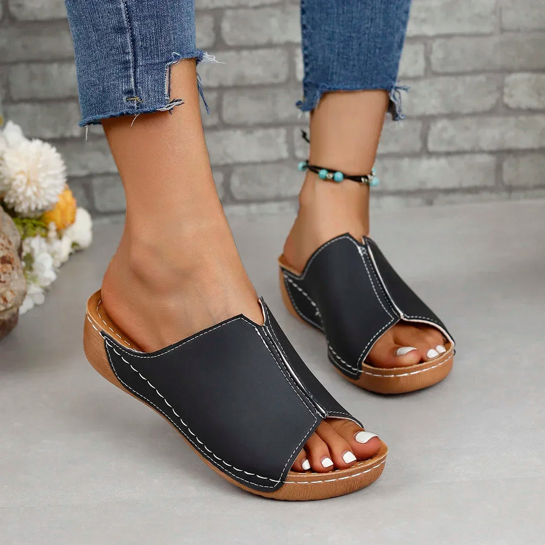 Open Toe Women's Wedge Sandals