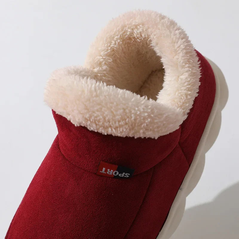 Winter Women Plush Padded Slippers