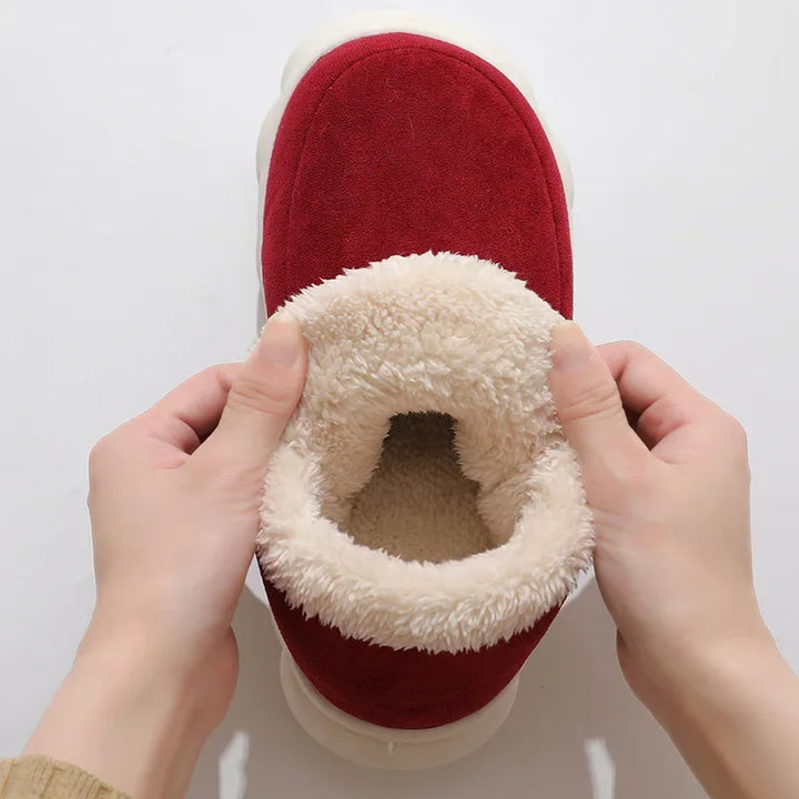 Winter Women Plush Padded Slippers