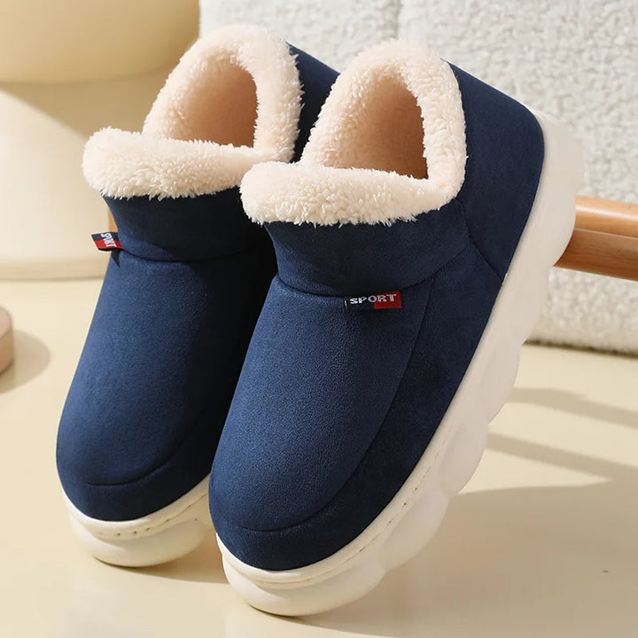 Winter Women Plush Padded Slippers