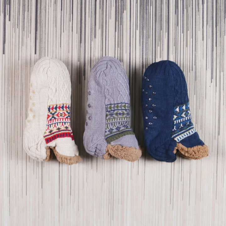 1 Pair of Winter Slippers Socks