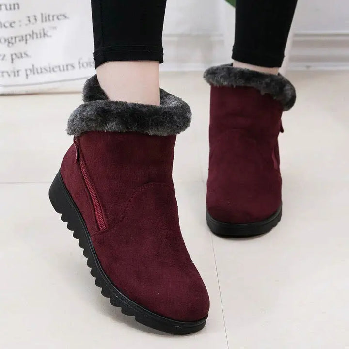 Women's Zipper No-slip Ankle Boots