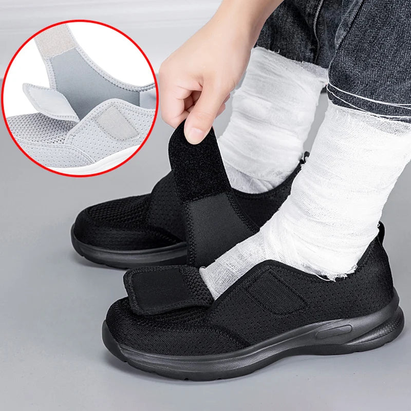 Orthopedic Wide Adjusting Velcro Shoes