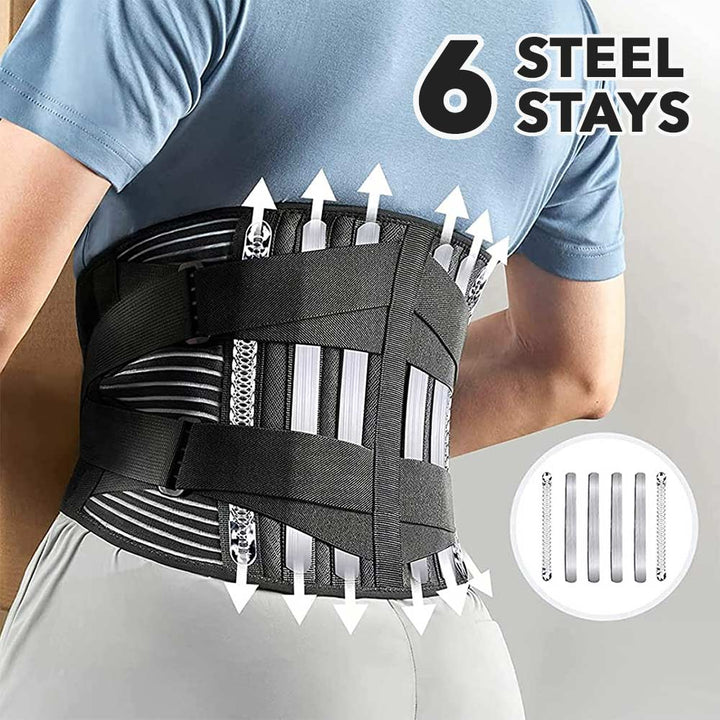 Lower Back Support Brace For Pain Relief