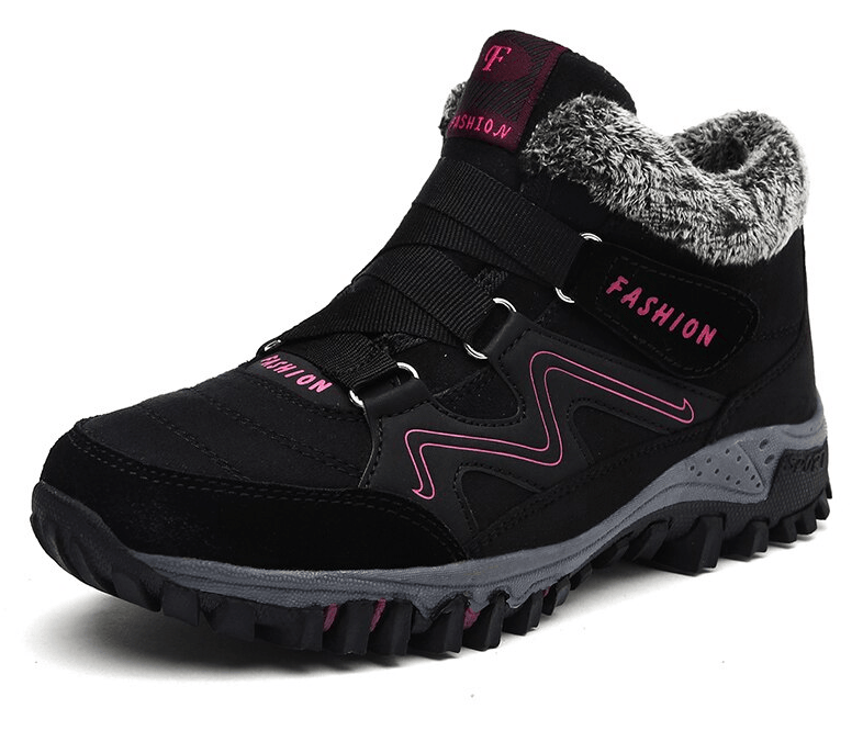 Women's Velcro Ankle Boots - fayybek
