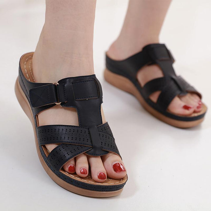 Women's Leather Walking Sandals